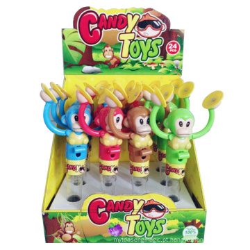 Macacos jogando gongos candy promoção brinquedo (h10069008)